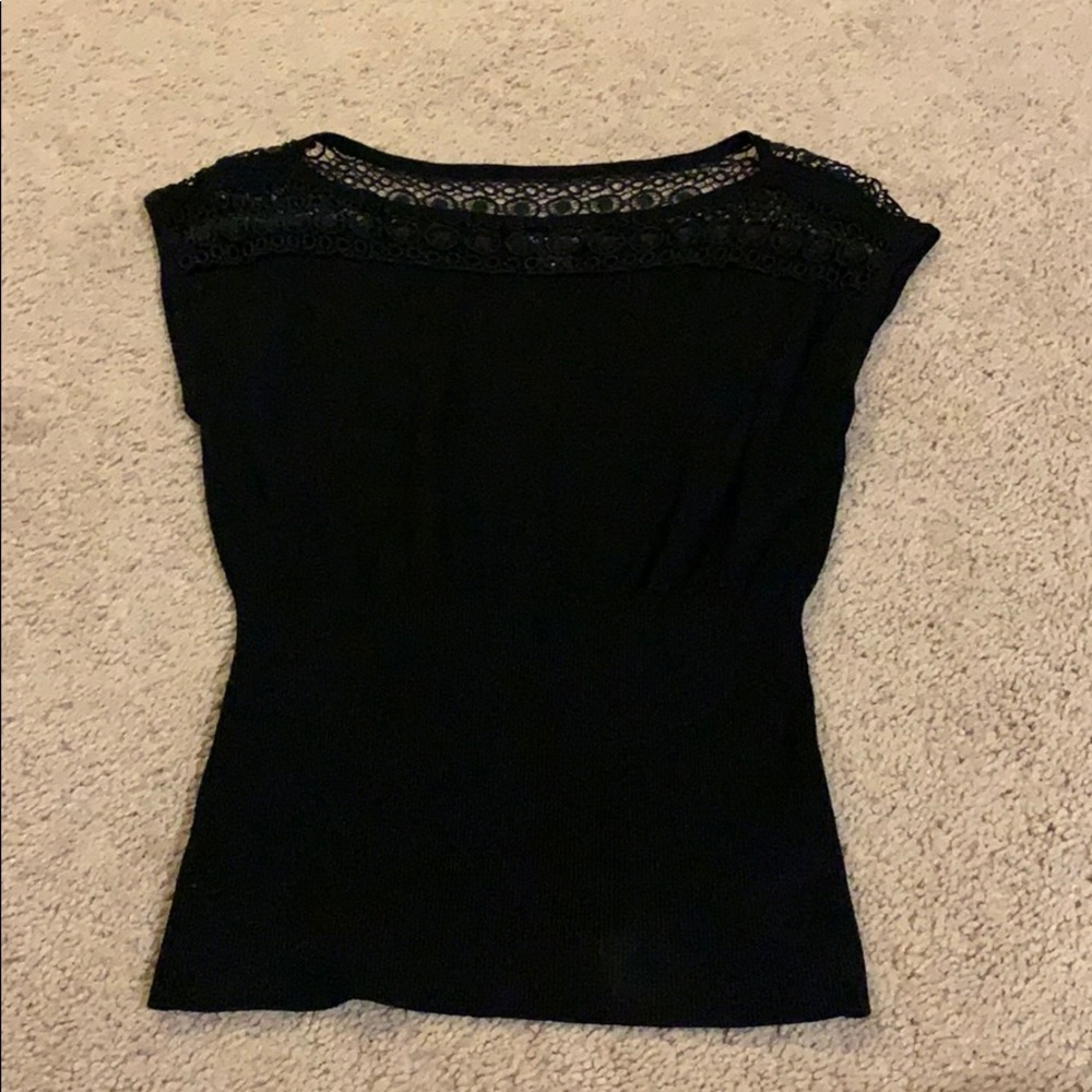 White House Black Market black sweater size small